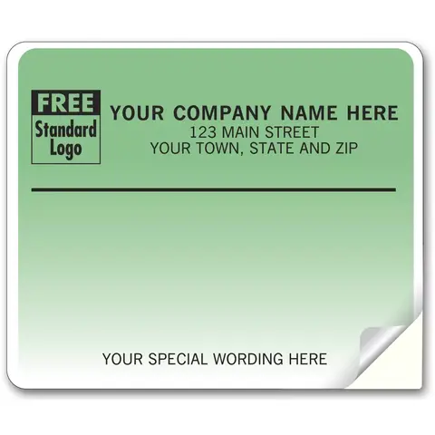 12696 - Laser Mailing Labels, Aqua
