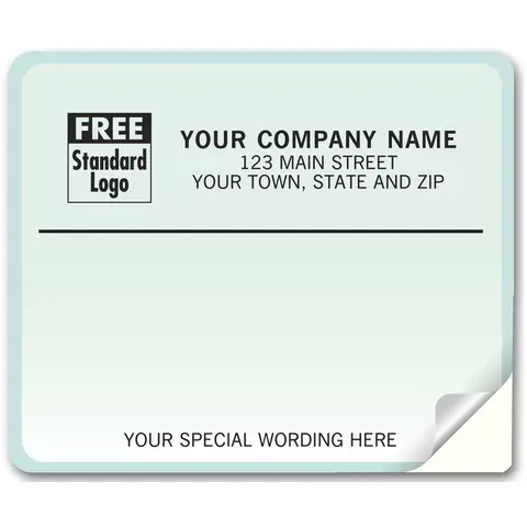 12697 - Laser Mailing Labels, Blue