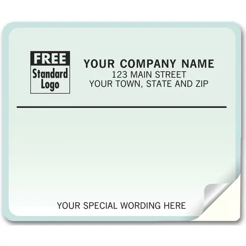 12697 - Laser Mailing Labels, Blue