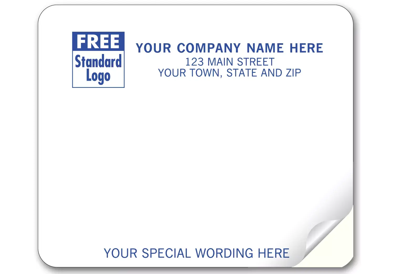 12691 - Personalized Laser/Inkjet Mailing Labels