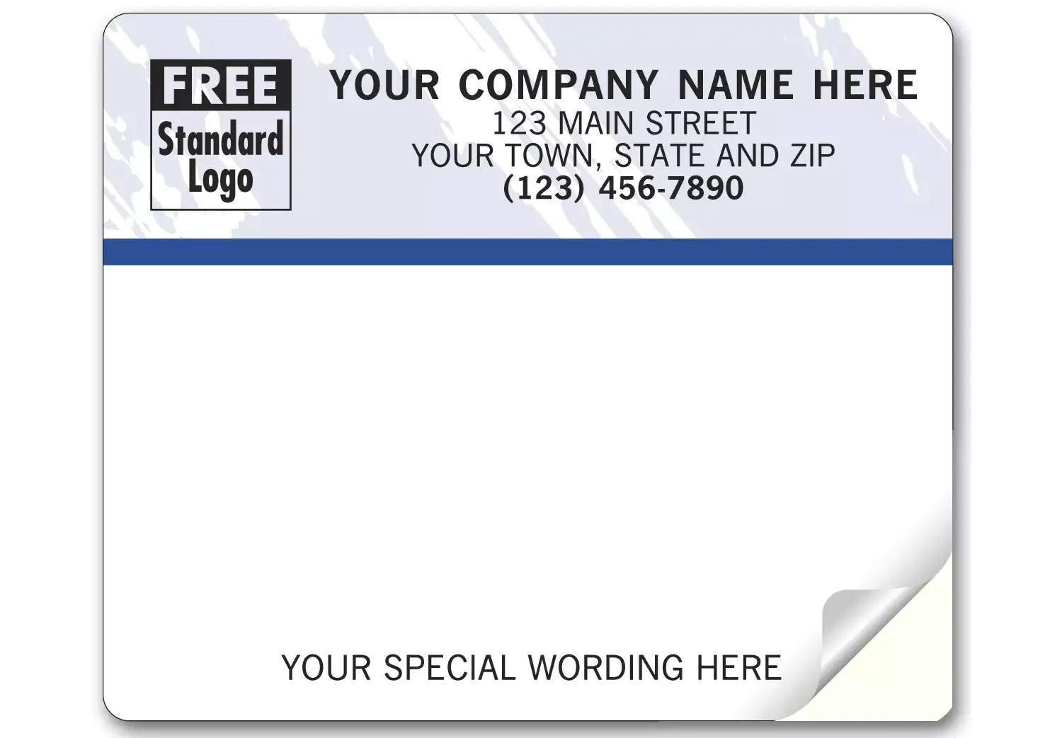 12744T - Laser Mailing Labels, Color Collection
