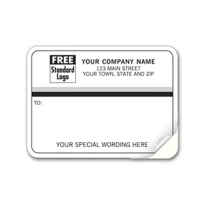 70 - Padded Mailing Labels, Black & White