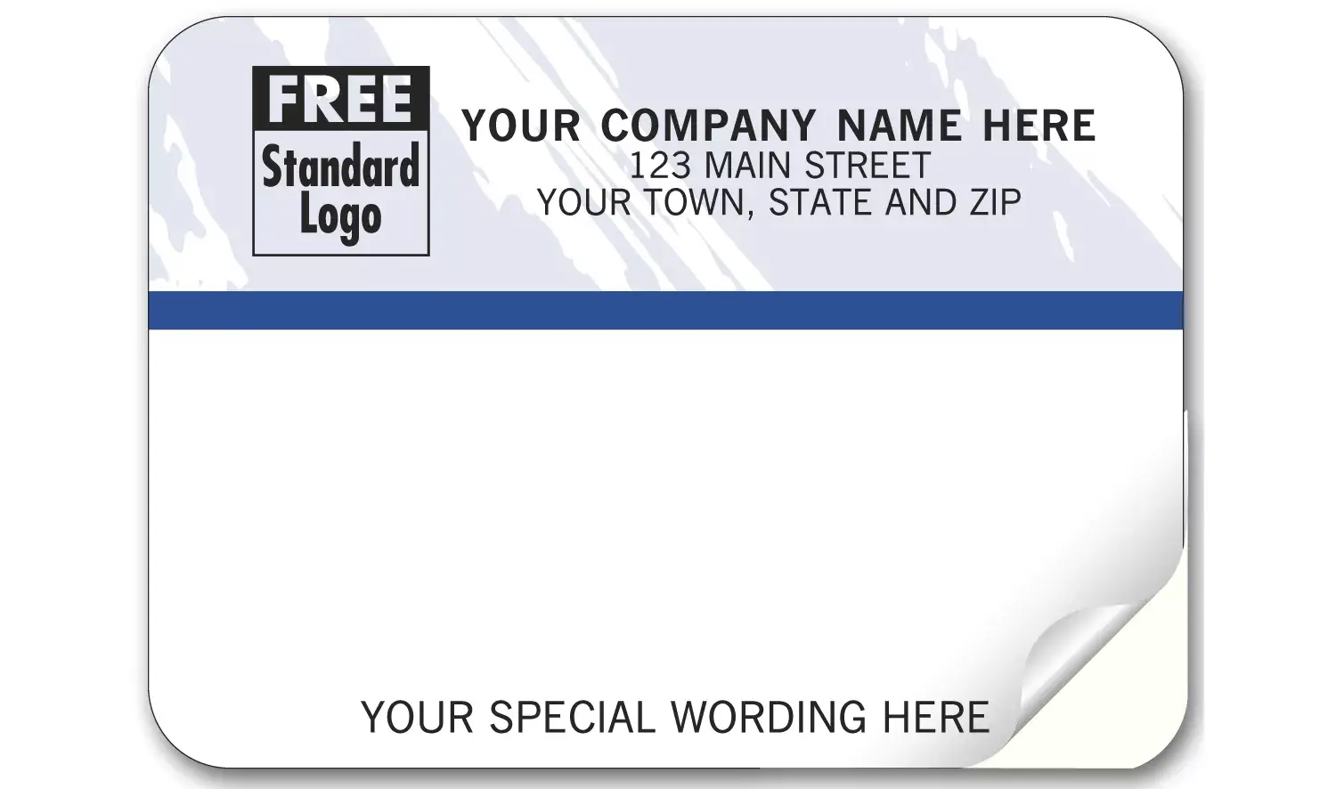 1292T - Padded Mailing Labels, Color Collection