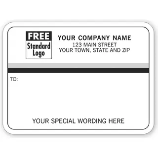 R70 - Mailing Label Rolls, Black & White