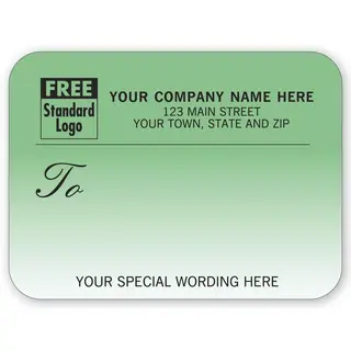 R1701 - Mailing Label Rolls, Aqua