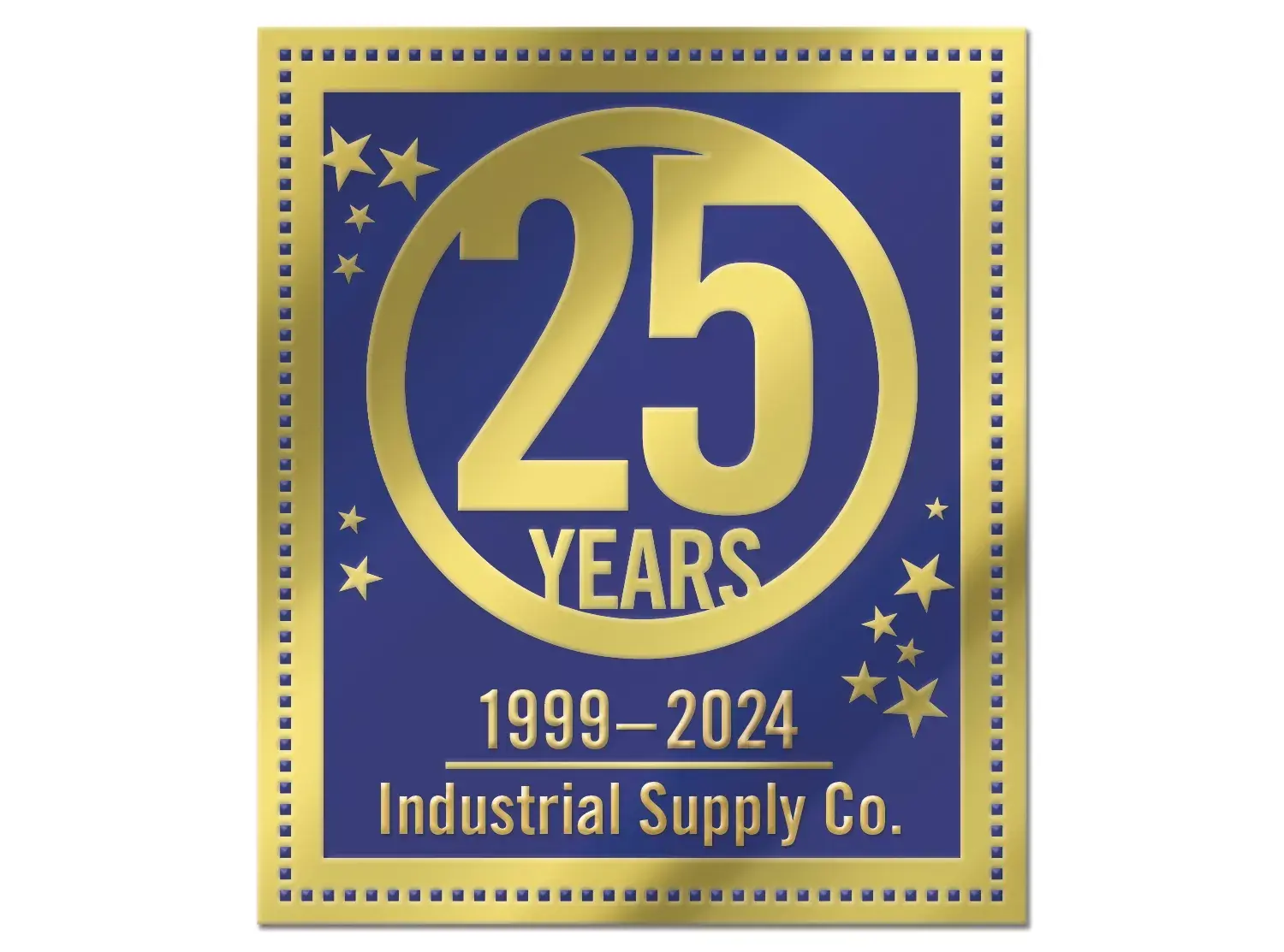 Digital Business Anniversary Seals, Rectangle