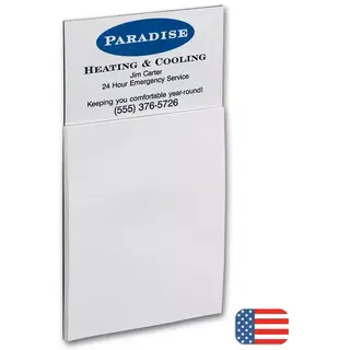 108680 - BIC Business Card Magnets with Notepad