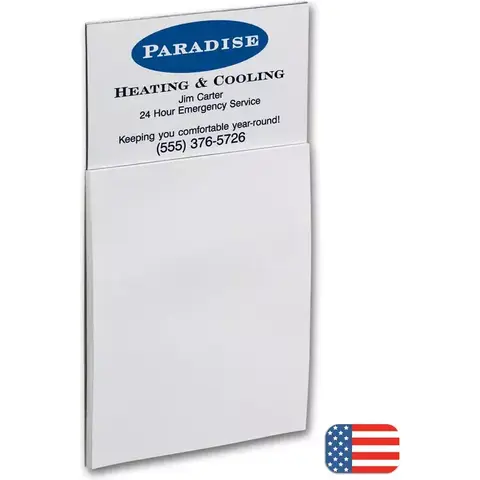 108680 - BIC Business Card Magnets with Notepad
