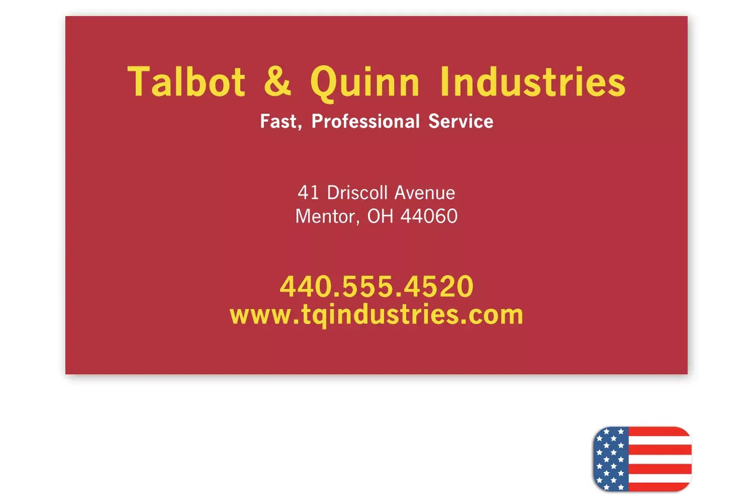 108762 - Custom Printed Jumbo Business Card Magnets