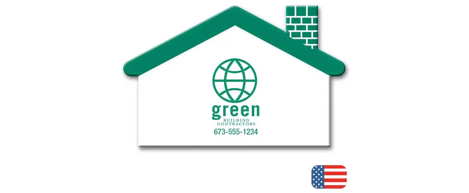108858 - Custom Printed House Magnets