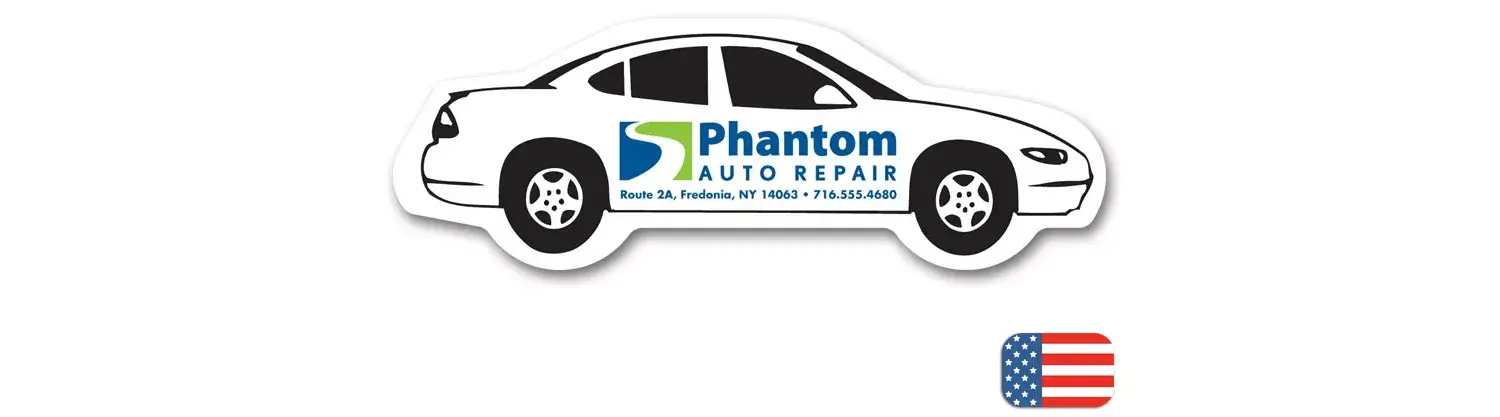 108869 - Custom Printed Car Magnets