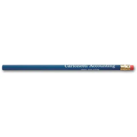 Custom Printed Round Barrel Pencils