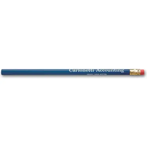 Custom Printed Round Barrel Pencils