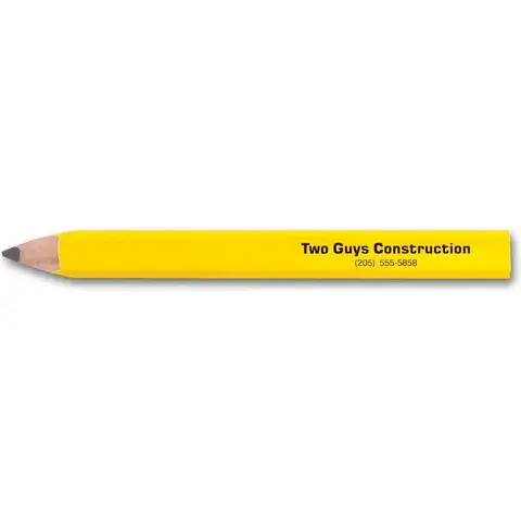 Custom Printed Carpenter Pencils