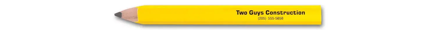 Custom Printed Carpenter Pencils