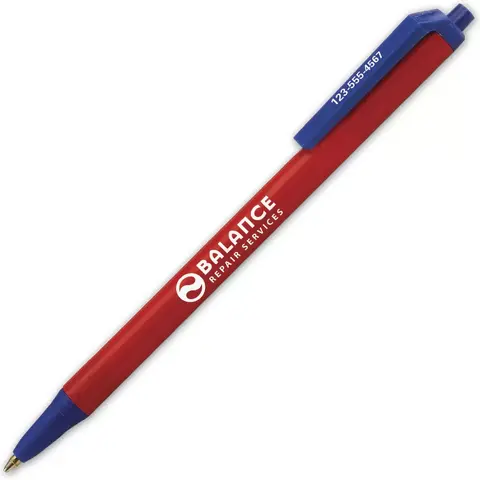 Personalized Pen - BIC® Clic Stic Pen, Black Ink