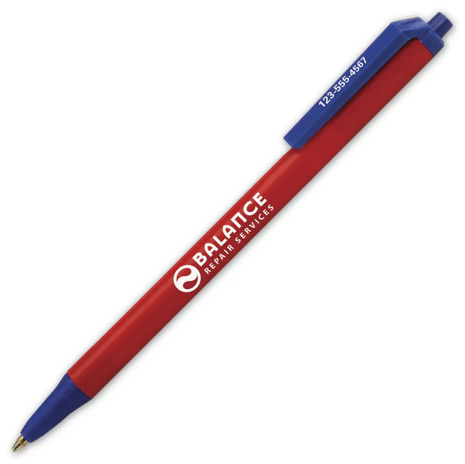 Personalized Pen - BIC® Clic Stic Pen, Black Ink