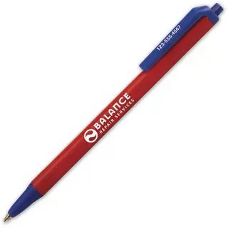 Personalized Pen - BIC® Clic Stic Pen, Medium Point, Black Ink