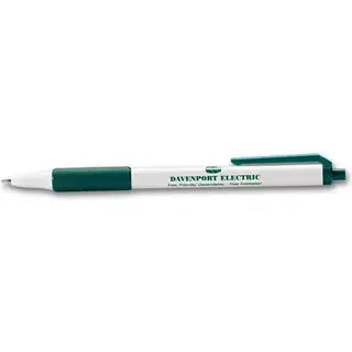 BIC® Clic Stic Pen with Logo & Color Rubber Grip