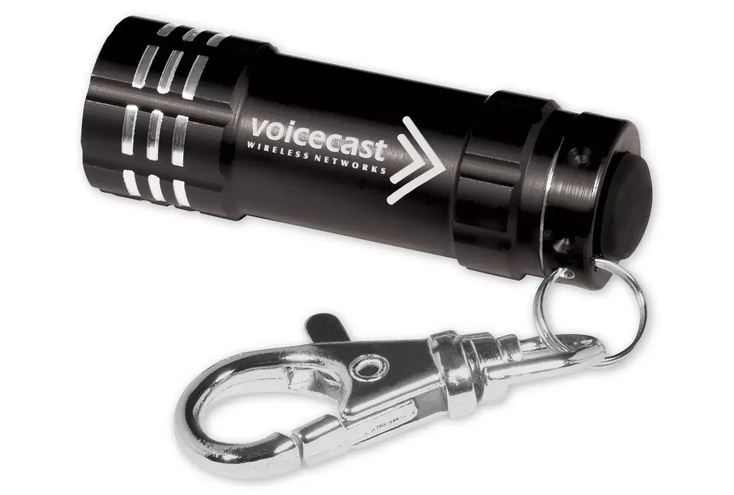 109521 - Custom Micro 3 LED Flashlight Key Chain