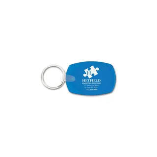 108914 - Custom Oblong Company Key Tags