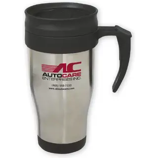 109099 - Personalized Stainless Steel Coffee Mugs with Logo