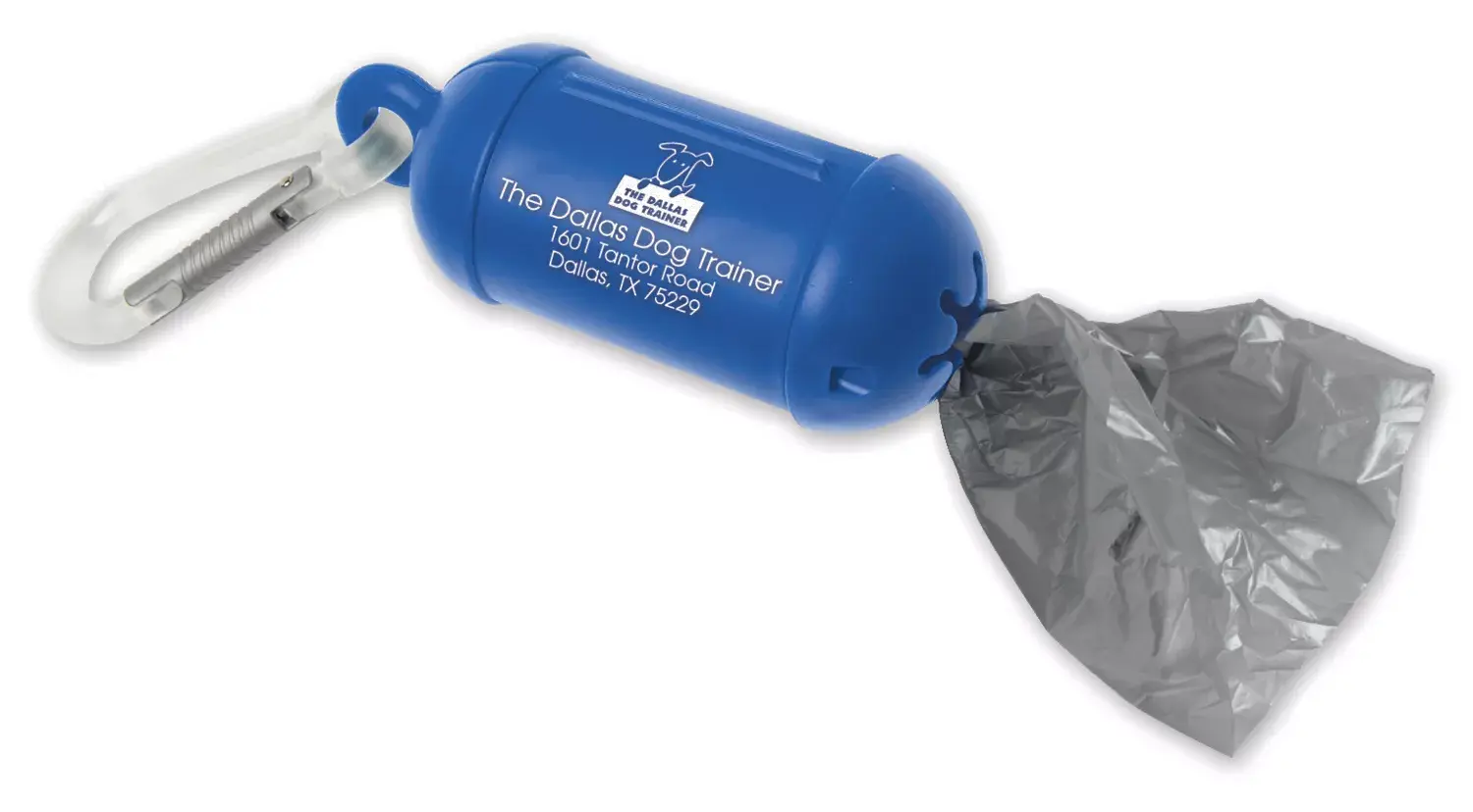109289 - Custom Pet Waste Bag Dispensers with Carabineer