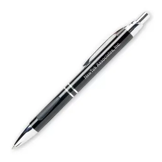 109132 - Custom Company Pen with Black Ink and Silver Tips