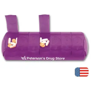 Custom Printed 7-Day Pill Boxes