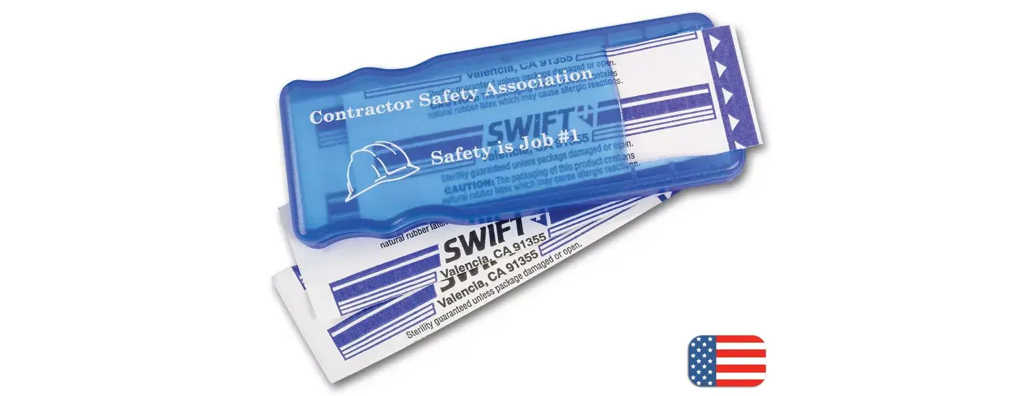 108484 - Custom Bandage Dispenser Boxes with Logo
