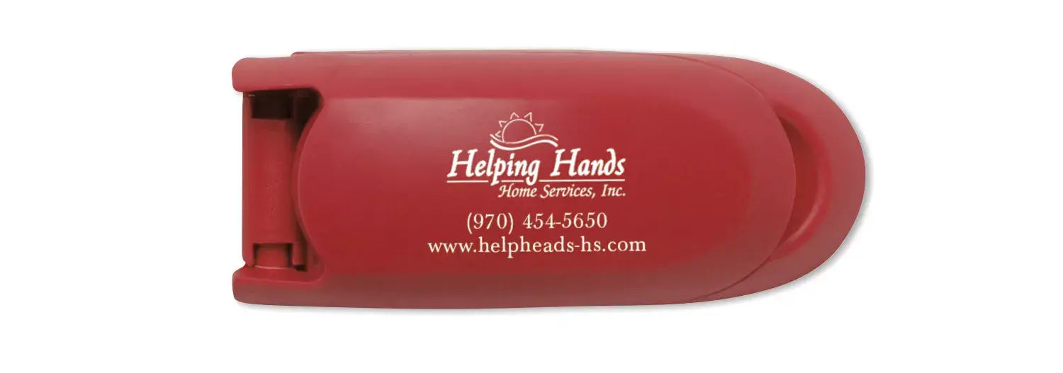 109287- Custom Pill Cutters with Logo