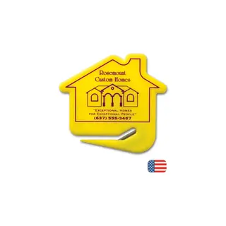 108525 - Custom House-Shaped Envelope Openers with Logo
