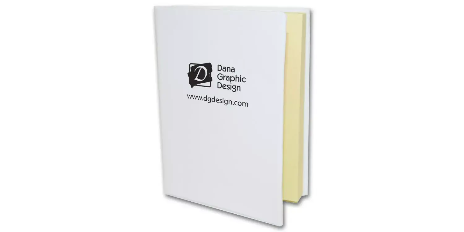 108565 - Custom Printed Sticky Notes Books with Logo