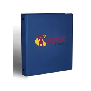 109476 - Custom Vinyl Binders with Company Logo, 1 1/2" Ring Size