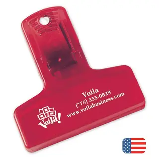 109239 - Custom Bag Clips with Business Logo