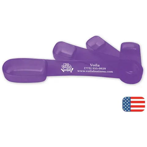 109240 - Custom Swivel Measuring Spoons with Business Logo