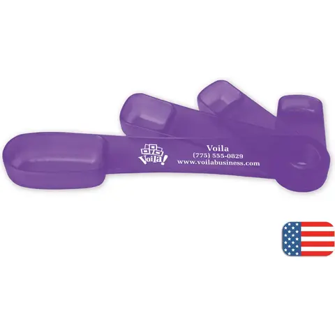 109240 - Custom Swivel Measuring Spoons with Business Logo