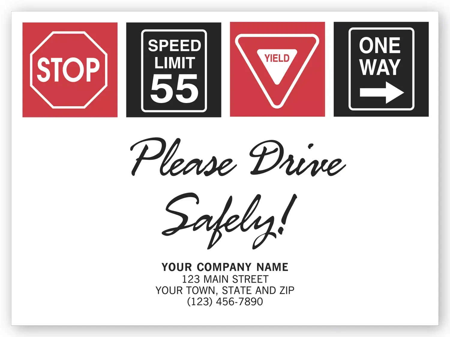 Drive Safely Floor Mats