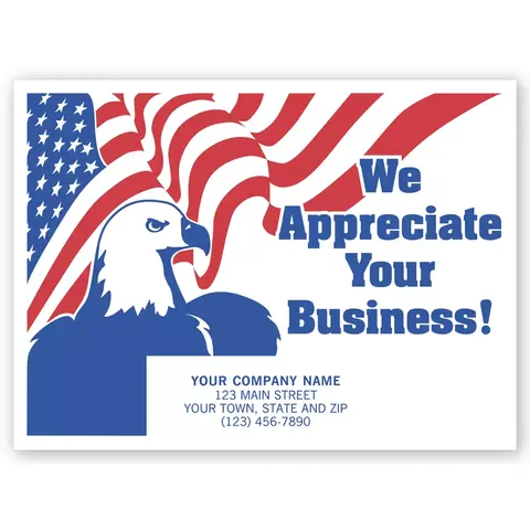 Custom Printed Patriotic Floor Mats