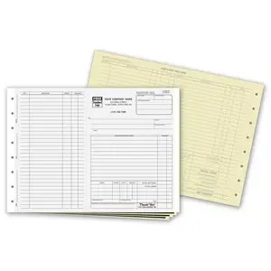 245 - Horizontal Carbon Copy Invoices