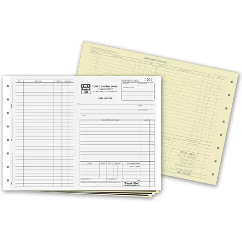 245 - Horizontal Carbon Copy Invoices