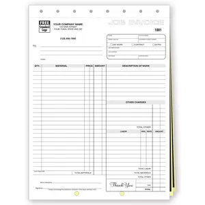 244 - Carbon Copy Job Invoices