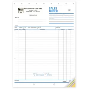 53 - Sales Order Forms - COD, Ship Via and FOB Sections