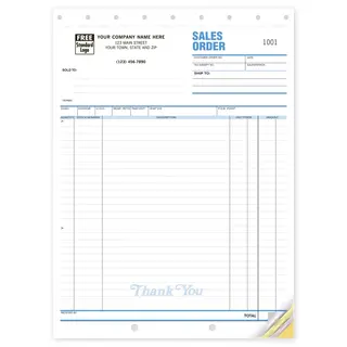 53 - Sales Order Forms - COD, Ship Via and FOB Sections