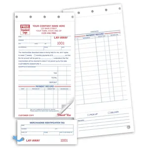 147 - Carbon Copy Lay-Away Forms