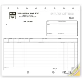 52 - Compact Sales Order Forms