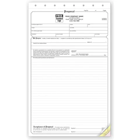 218 - Triplicate Proposals, Long Format
