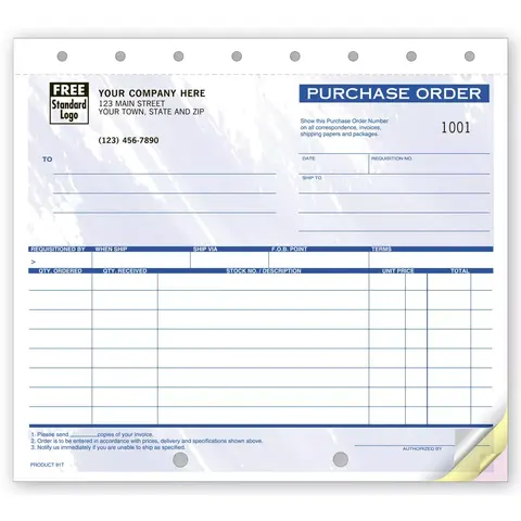 91T - Compact Purchase Orders - Color Collection
