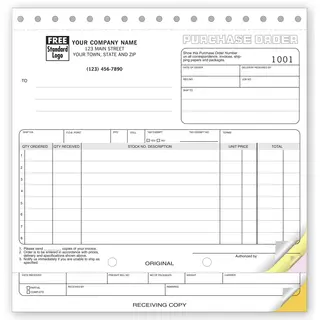 90 - Purchase Orders with Receiving Report Copy