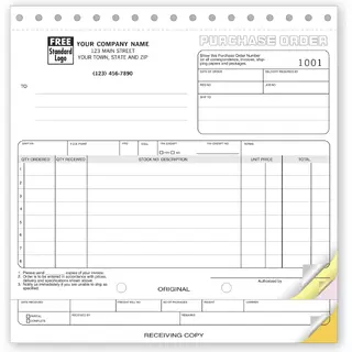 90 - Purchase Orders with Receiving Report Copy